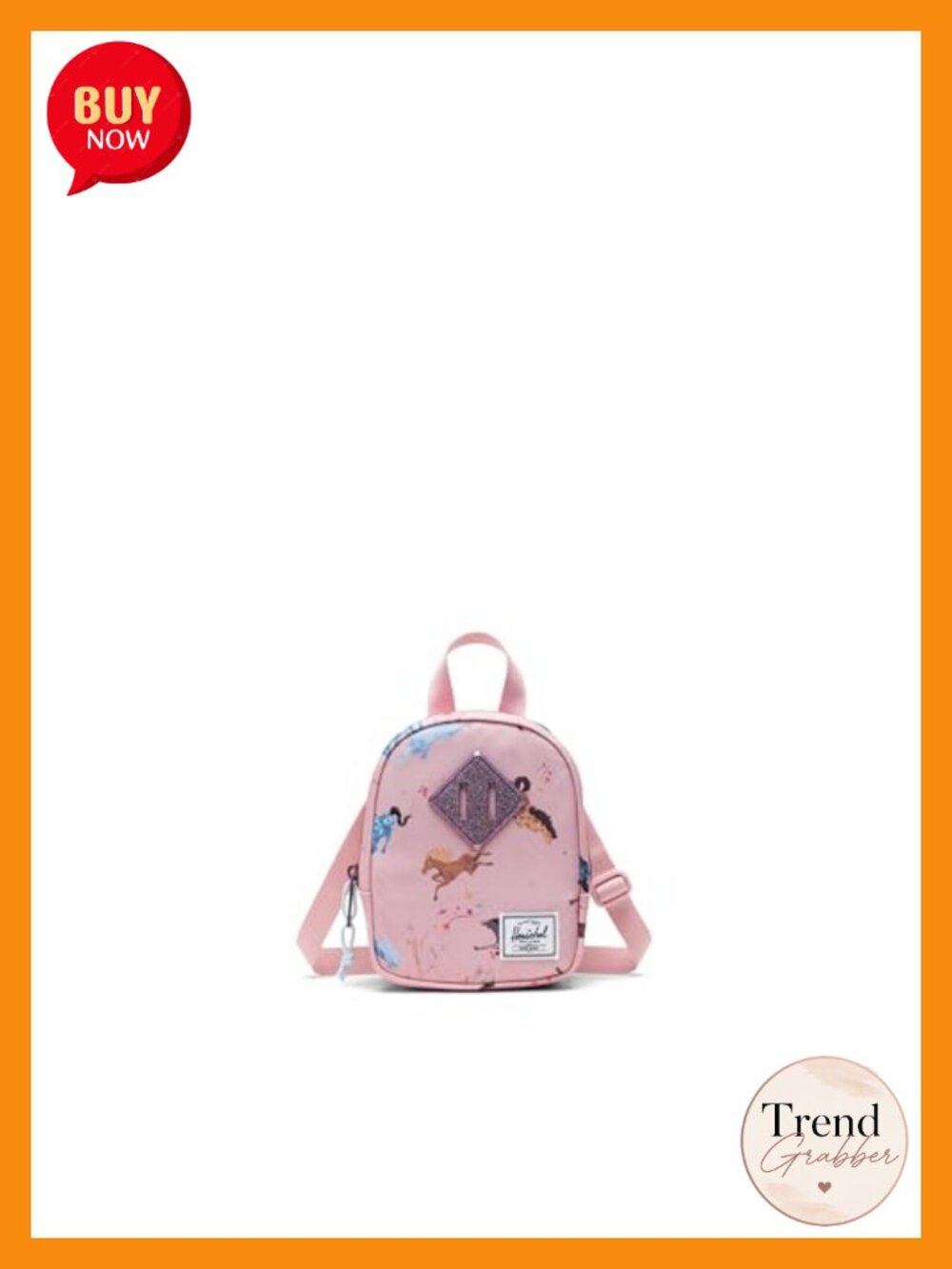 Recycled Polyester Crossbody Bag with Zipper